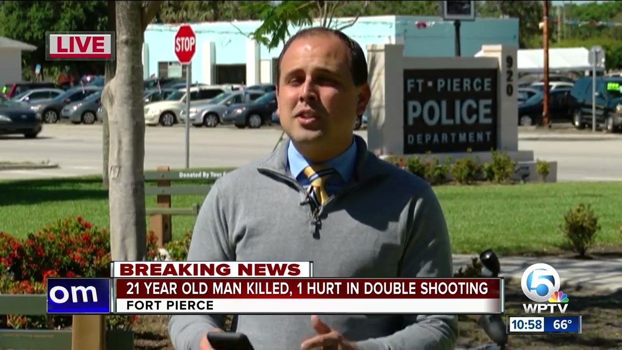21-year-old man killed in Fort Pierce double shooting - YouTube
