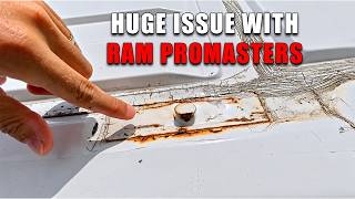 Fixing the Leaking and Rusting Roof on my Ram Promaster Camper Van Build...