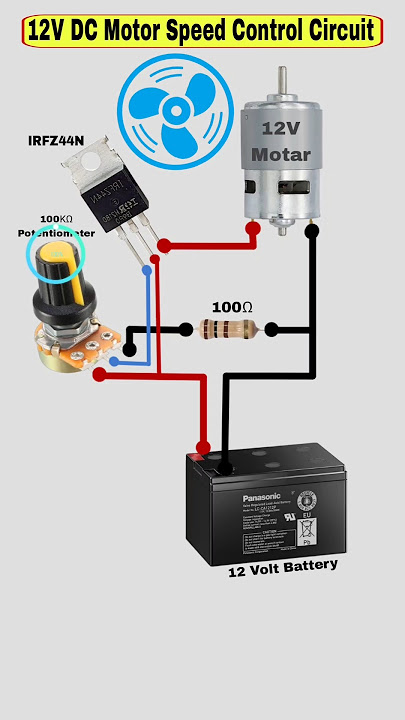 Build a High-Performance Speed Controller Circuit for DC Motors ⚡️#DIY #Electrical #Shorts