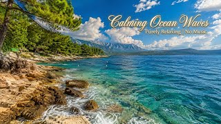 ​4 Hours of Relaxing Ocean Waves for Deep Sleep 🌊 Calm Sea Sounds