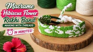 Quick & Easy Friendship Band Making with Threads | Macrame DIY | Bracelet Pattern#4847 #tutorial
