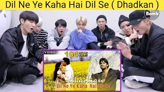 BTS Reaction to bollywood song_Dil Ne Ye Kaha Hai Dil Se | akshay kumar | sunil shetty| udit narayan