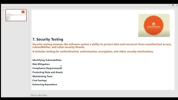 Software QA Engineering Tutorial 4| Security Testing.