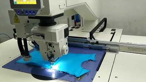 360 degree Rotary Head Template Sewing Machine. ZOJE Machine #ZOJE_Brand