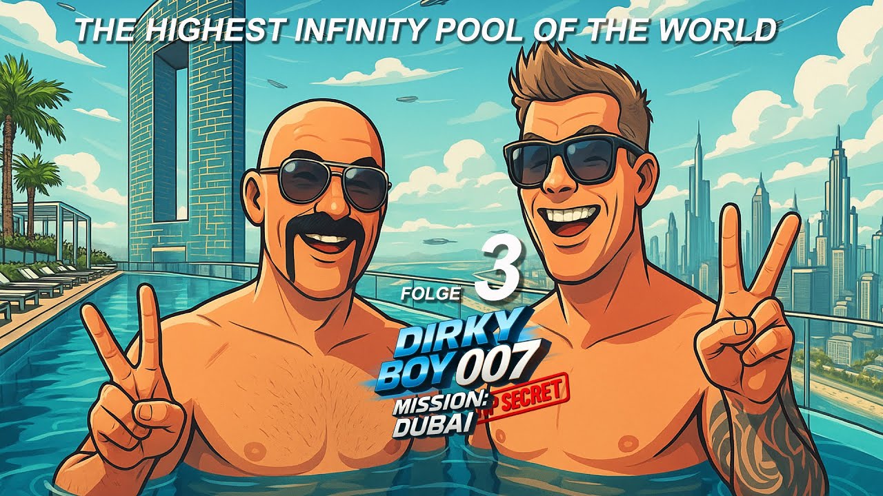 Das höchste Infinity Pool der Welt - Address Beach Resort - Dirky Boy 007 - Mission Dubai Folge 3