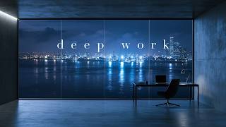 Deep Work Programming Music // 58 Min Deep House Mix // Late Night Coding