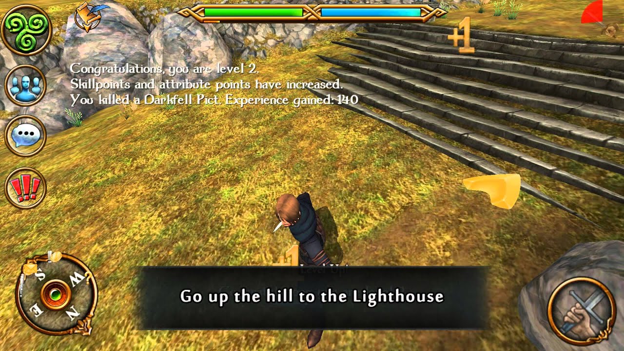celtic heroes 3d mmo first 10 minutes gameplay 1080p youtube