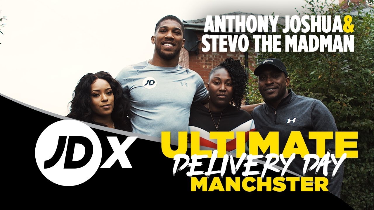 Anthony Joshua Surprises JDX Customer With Ultimate Delivery Featuring