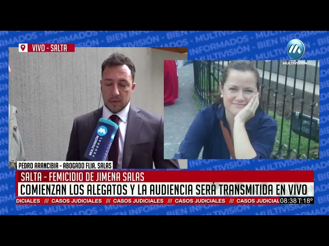 SALTA: PEDRO ARANCIBIA: "ESTAMOS CONVENCIDOS QUE EL CRIMEN LO COMETIÓ JAVIER SAAVEDRA"