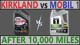 Comparing Costco Kirkland Oil to Mobil 1 After 10,000 Miles