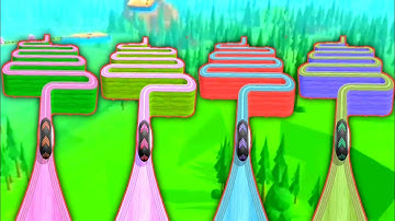 Going Balls All Levels Mobile Gameplay Android,iOS Banana Frenzy + Ball Colors Run New Trailer