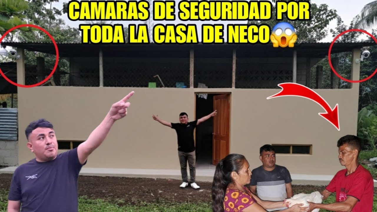 NECO Lleno Toda Su Casa De Camaras Por El Maldit0 Roba Gallinas🥰😱Veanlo Ahora😳😍