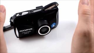 How to use an Olympus MJU Zoom 80 Film Camera | Unintentional ASMR