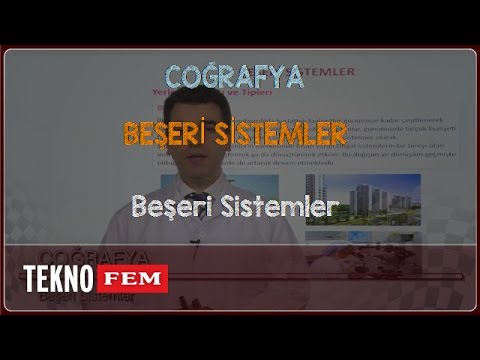 9. Sınıf COĞRAFYA - Beşeri Sistemler