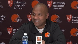 Hue Jackson: We have to continue to work at the little things and big things