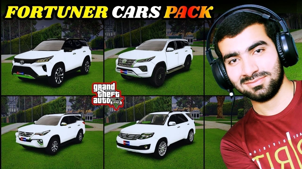 How to Install Car Pack in GTA 5 | GTA 5 Toyota Fortuner Cars Pack ...