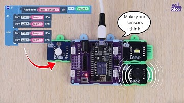 How to use sensors with WitPro Coding blox