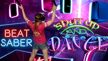 Beat Saber || Shut Up and Dance by WALK THE MOON (Expert+) First Attempt || Mixed Reality