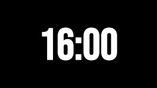 16 Minute Timer with Alarm | Countdown Timer