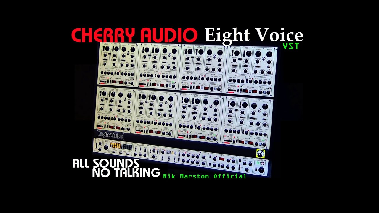 Cherry Audio Eight Voice VST Oberheim SEM Software Synthesizer Rik