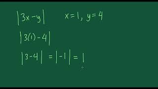 Learn Algebra - Video 7 - Evaluating Absolute Value Expressions