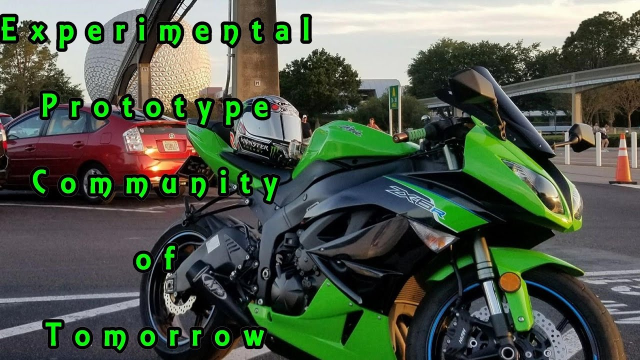Let's Go to EPCOT on a Motorcycle!!! Who else takes you? - YouTube