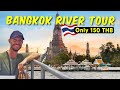 150thb bangkok day trip  hop on hop off  river boats