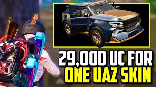 $29,000 UC ON NEW ROBUST UAZ SKIN!! | PUBG Mobile