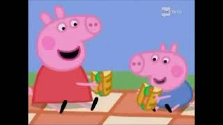 Итальянский язык по мультфильмам с субтитрами (ITA) Peppa Pig. Picnic (S01 E15)