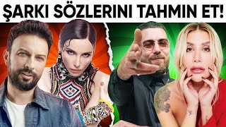 ŞARKI SÖZLERİNİ TAHMİN ET 🎤🎶 SÖZLERİ BİLEBİLİR MİSİN? 🌟