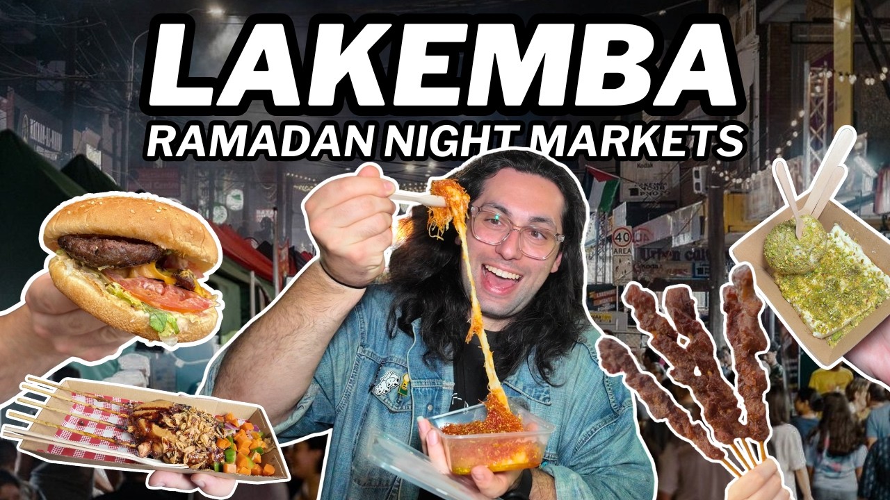 Lakemba Ramadan Night Markets 2026: Sydney's BEST Ramadan street food - here's everything we ate!