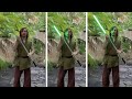 RETRACTABLE Neopixel Lightsaber Pike IN ACTION!
