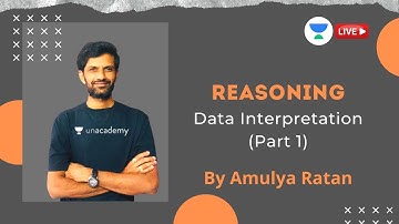 Data Interpretation (Part 1) | Reasoning | GATE & ESE 2021 Mechanical Engineering | Amulya Ratan