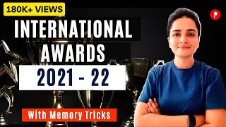 International Awards 2021-2022 | Nobel, Oscar, Pulitzer, Magsaysay & more | Static & Current GK