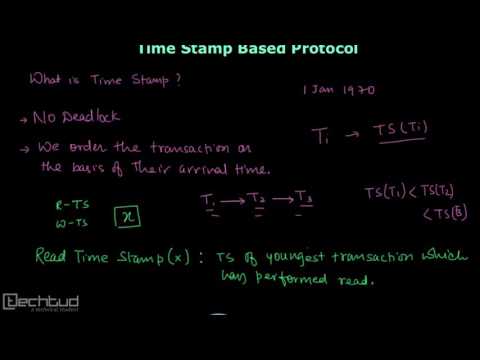 Understanding Basics of Timestamp Protocol | Concurrency Control