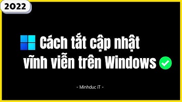🔥 Hướng dẫn TẮT CẬP NHẬT trên Windows 10/11 vĩnh viễn ✅ chuẩn nhất [2022]