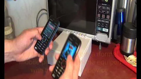 Lighting bugs - detectors of Microwave Leaks Cell Phones (ENG subtitiles)