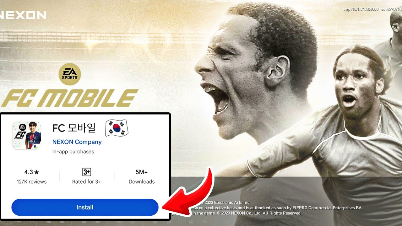 How to Download FC Mobile Korean Version 🇰🇷🤔 - YouTube