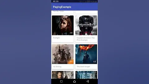 Android Paging Library Example