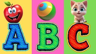 Abc Song Phonics, Transportation Song, Abc Song, Alphabet Educational Song A To Z For Kids