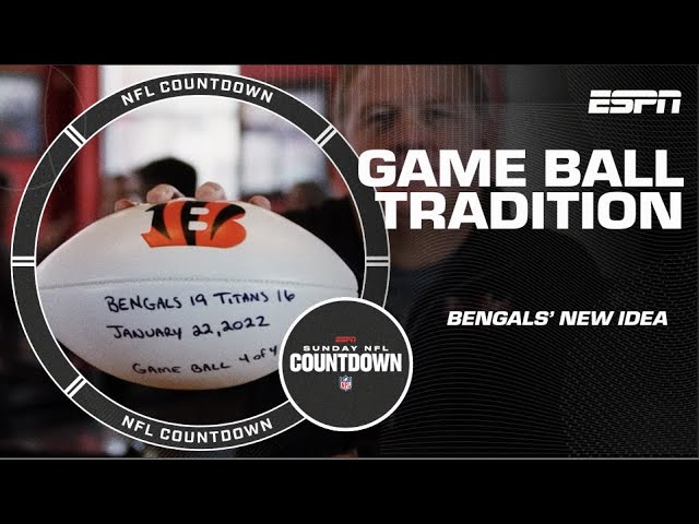 bengals game balls