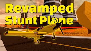 Revamped Stunt Plane Power Plant Run (Roblox Jailbreak)