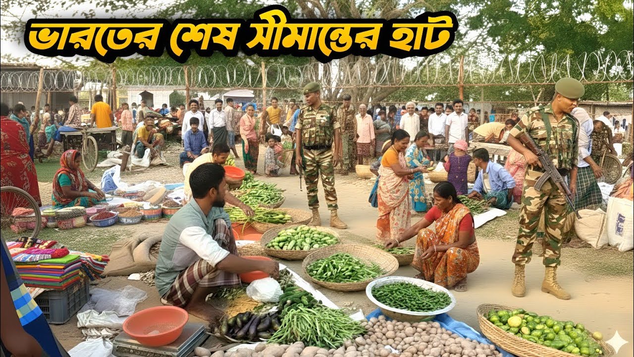 Zero Point Market: কাঁটাতারের নিচেই কেনাকাটা! ভারত-বাংলাদেশ সীমান্তের গ্রামীন হাট | Border Life