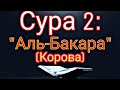 Сура 2: "Аль-Бакара" (Корова) чтец Мишари Рашид.