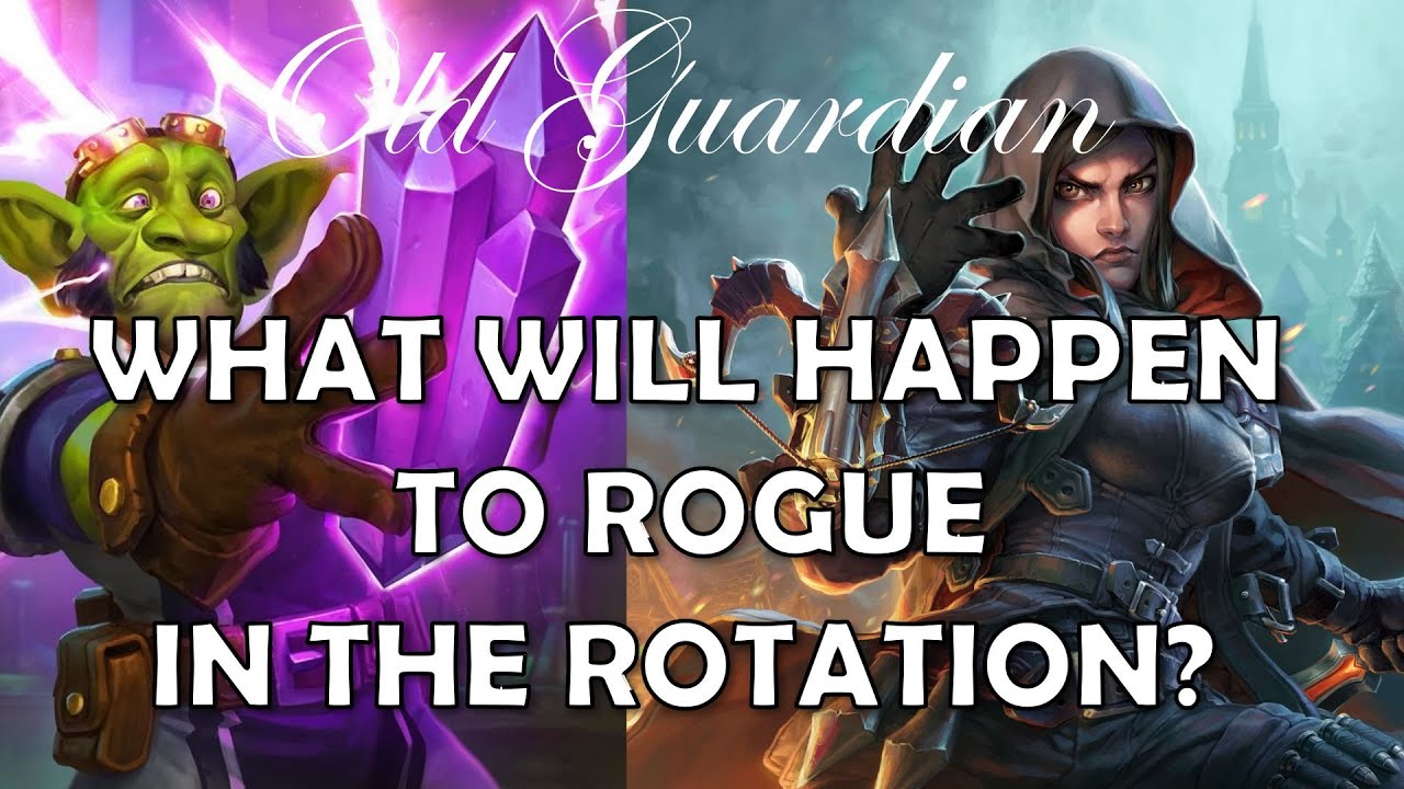 What will happen to Rogue decks in the Standard rotation? (Hearthstone)