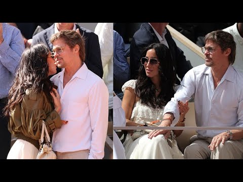 Video Brad Pitt & Ines de Ramon Look More In Love Than Ever ?