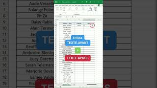 2 fonctions Excel qui vont te faciliter la vie | Astuce Excel shorts