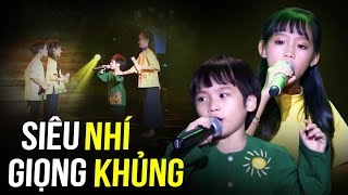 NGÃ NGỬA với những siêu nhí "NHỎ XÍU" mà giọng thì "CỰC KHỦNG" nghe là ghiền | THVL Ca Nhạc