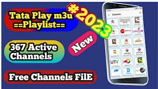 ?Open m3u playlist New ?|| tata play m3u playlist open Karo sirf do minute metataplay