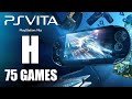 The psvita project  compilation h  all playstation vita games